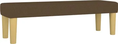 Produktbild von vidaXL Sitzbank Dunkelbraun 100x30x30 cm Stoff