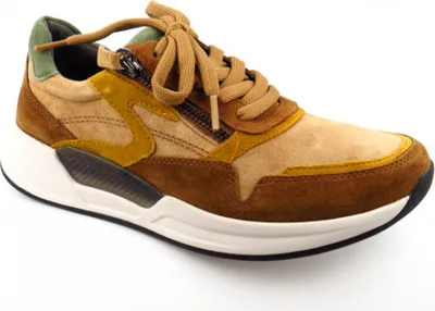 Produktbild von Gabor Rollingsoft Dremavelour Damen Sneaker in Mehrfarbig, Größe 6.5