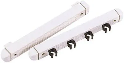 Imagen del producto de Soporte de pared para 4 tacos de billar – Soporte blanco para tacos – Estante de pared para billar y snooker