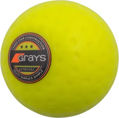 Image de Balle de hockey Grays Astrotec Jaune Jaune One Size