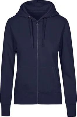 Produktbild von X.O Zip Hoodie Jacke Plus Size Damen, Französisch-Marineblau, XXL