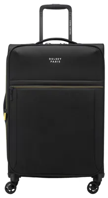 Produktbild von Delsey BROCHANT 3, Karre, Soft Shell, Schwarz, Deep black, 4 Rad/Räder, Rollenwalze