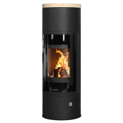Produktbild von Oranier | Kaminofen | Arena W+ 2.0 | 7 kW | Schwarz, Top Sandstein