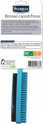 Image de Brosse caoutchouc STARWAX Pour textile