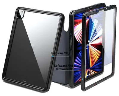 Produktbild von iPad Pro Hülle, Wasserdicht, Stoßfest, schwarz