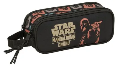 Obrázek produktu pro Dvojité pouzdro na tužky Star Wars: Mandalorian a Grogu