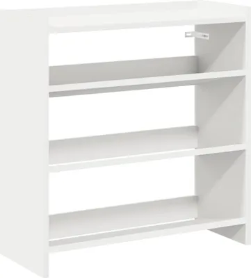 Obrázok produktu pre vidaXL Stojan na topánky biely 60x25x62 cm materiál na báze dreva