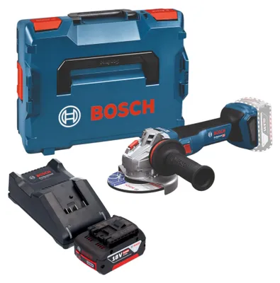 Immagine prodotto di Smerigliatrice angolare a batteria Bosch GWS 18V-11 Professional 18 V 125 mm Brushless + L-Boxx ( 06019N4102 ) - senza batteria, senza caricabatteria