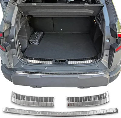 Obrázek produktu pro Nerezová ochrana nárazníku uvnitř + vně chrom vhodná pro Dacia Duster III | BJ od 2024>