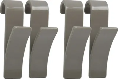 Produktbild von MSV Heizungkörper Haken Taupe 4er
