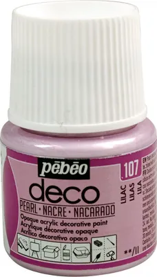 Obrázek produktu pro Perleťová neprůhledná akrylová barva - Lilac - 45 ml
