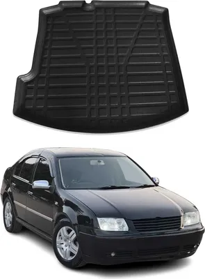 Produktbild von Kofferraumwanne Laderaumwanne für VW Bora 1998-2004 Stufenheck Gummi TPE Schwarz