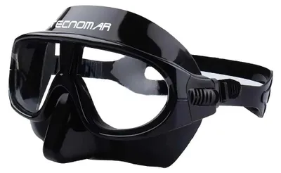 Produktbild von Tecnomar Imperial Freitauchmaske Schwarz Schwarz One Size