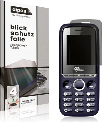 Produktbild von Blickschutzfolie für Cellecor A3 matt Schutzfolie Folie Display Schutz dipos