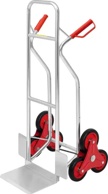 Zdjęcie produktu dla Wózek na worki Wózek do układania w stosy Wspinaczka po schodach 150 kg aluminium ******