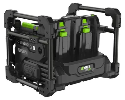 Produktbild von EGO Powerbank PGX2500PB 2500W Off-Grid-Ladeleistung, 3 Akkuanschlüsse, schnelle Ladezeiten, 518x417x408mm