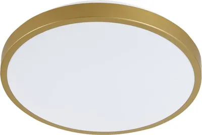 Produktbild von LED-Deckenleuchte, Aufputzmontage, KERN, 15W, 4000K, 30cm, Goldfarben