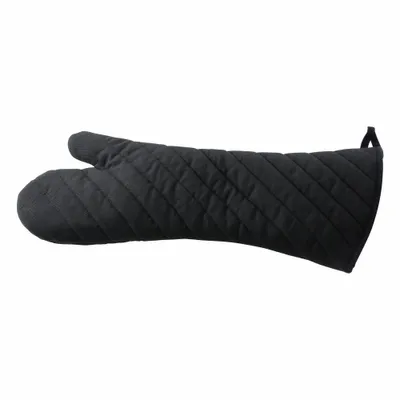 Immagine prodotto di Guanto termico Fackelmann BBQ XXL, guanto da barbecue, guanto da cucina, guanto da forno, cotone/poliestere, nero, 48 cm, 41593