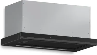 Obrázok produktu pre Klarstein Velaire digestor 60 cm, podskrinkový, výsuvný, 896 m³/h Boost, dotykový, energetická trieda A++, LED, tichý, hliníkový filter a filter s aktívnym uhlím, podskrinkkový digestor, čierny