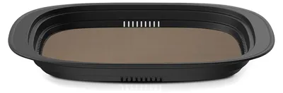 Backmat für Thermomix TM7 Varoma, antihaft, wiederverwendbar, 24,5x18,5 cm