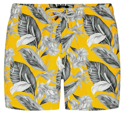 Produktbild von Bondi Joe Herren Badeshorts Hastings - golden bloom - Größe XXL