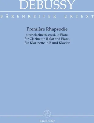 Produktbild von Rhapsodie Nr.1 für Klarinette und Orchesterfür Klarinette und Klavier