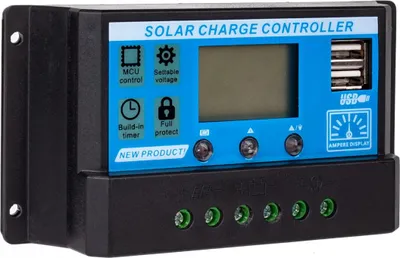 Produktbild von VOLT Solarregler PWM 10A + 2x USB