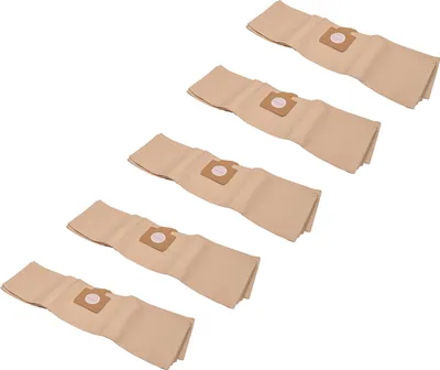 Produktbild von vhbw 50x Staubbeutel kompatibel mit Kärcher K2901F, WD 3.200, WD3.000 - 3.999, SE4002, WD 3, SE4001, K3000plus Staubsauger - 28cm x 23cm braun