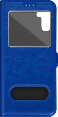 Immagine prodotto di Samsung Galaxy A14 4G / 5G Cover con doppia finestra e funzione stand - Blu