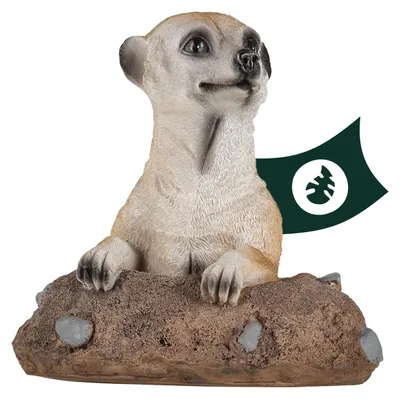 Produktbild von Safari Gartenfiguren Elefant, Schildkröte und Erdmännchen Gartendeko