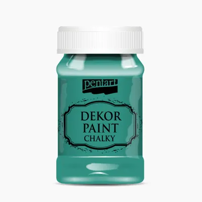 Immagine prodotto di PENTART Pittura decorativa gessosa, 100 ml, verde ginepro