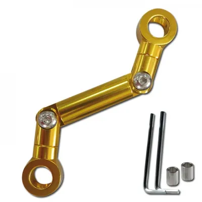 Obrázok produktu pre Adapter Bremsbehälter gold eloxiert Aluminium