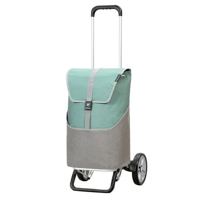 Immagine prodotto di Andersen SHOPPER MANUFAKTUR carrello della spesa Alu Star Shopper Vigo 46L Mint menta