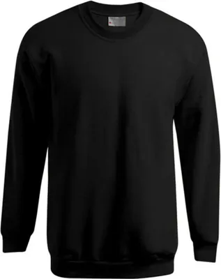 Produktbild von Premium Sweatshirt Plus Size Herren, Schwarz, 4XL