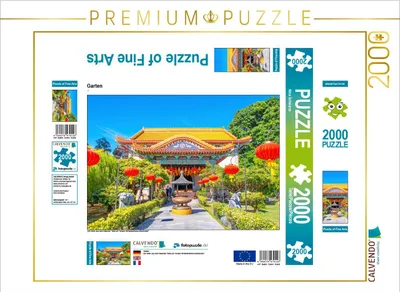 Produktbild von CALVENDO Puzzle Garten | 2000 Teile Lege-Größe 90x67cm Foto-Puzzle für glückliche Stunden