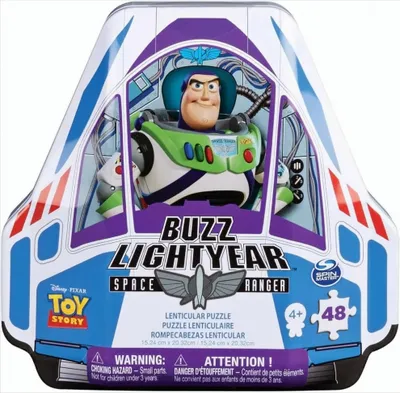 Obrázok produktu pre Disney Pixar Toy Story 4 Buzz Lightyear, 48 kusov, rozprávky, 4 rok / roky