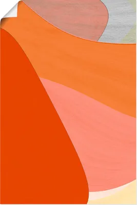 Produktbild von ARTland Poster Lebensfreude Größe: 60x90 cm