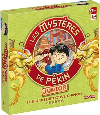 Image de Jeu de Société Les Mystères de Pékin Junior, 2 à 4 Joueurs, Dès 5 Ans, Jeu d'Enquête