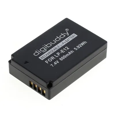 Produktbild von digibuddy Akku für Canon LP-E12 Li-Polymer