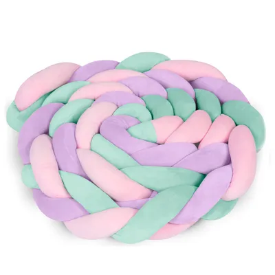 Produktbild von Ricokids Krippenwickel 3m – Mint-Rosa-Lila