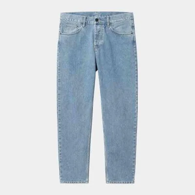 Produktbild von Carhartt WIP Errores de Foto I030468-0106 in blue, stone washed color size 33