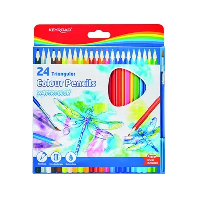 Produktbild von Keyroad Aquarellstifte, 24 Farben
