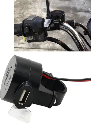 Image de Chargeur USB universel pour téléphone de moto 5V 2A Chargeur rapide