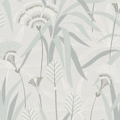 Obrázek produktu pro Vliestapete Blumentapete Grau Blau 399363 French Affair