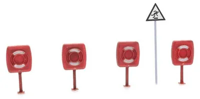 Zdjęcie produktu dla Artitec 387.493 – H0 / 1:87 – Koło ratunkowe w skrzynce – nowe