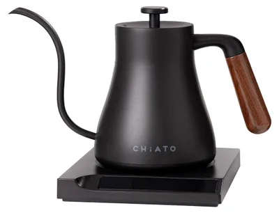 Produktbild von Elektrischer Wasserkocher CHiATO flowPLAY Gooseneck, 0.6 l – Schwarz