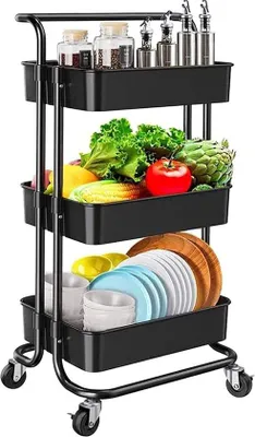 Immagine prodotto di Carrello da cucina Carrello di servizio in acciaio inossidabile