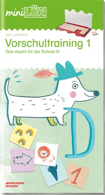 Produktbild von miniLÜK. Vorschultraining 1