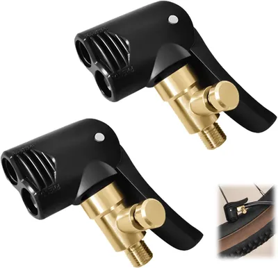 Immagine prodotto di Adattatore per valvola 2-in-1, con attacco in ottone, 7,8 mm, per valvole pneumatiche