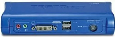 Produktbild von TRENDnet TK-204UK KVM Switch 2-Port DVI USB mit Audio Kit